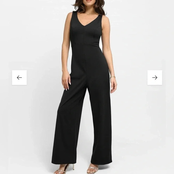 NWT POPILUSH Shapewear Jumpsuits Wide-Leg - XL - Picture 4 of 8